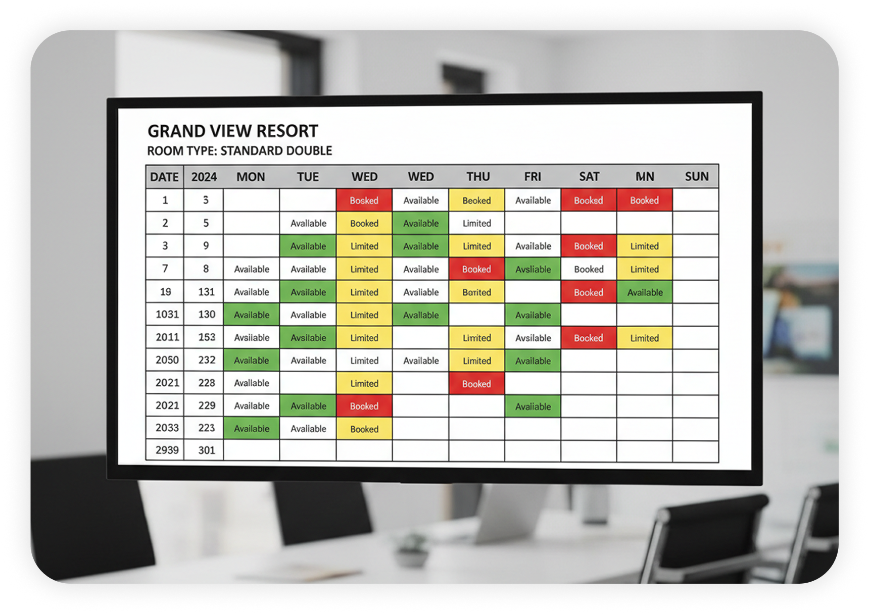 Pool Inventory Across OTAs